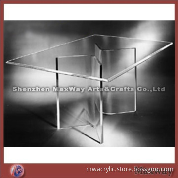 Clear thickened novel acrylic dining table